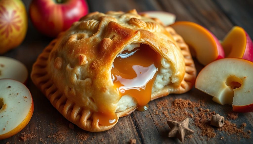 caramel apple empanada