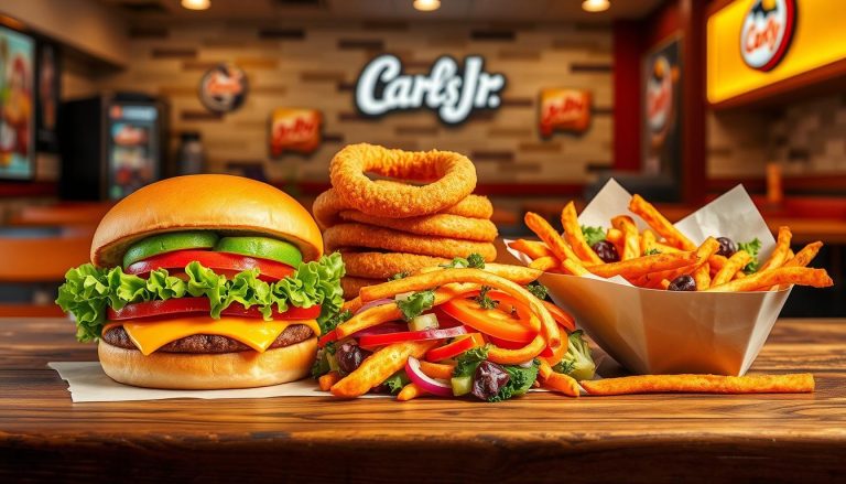 carl's jr vegetarian menu