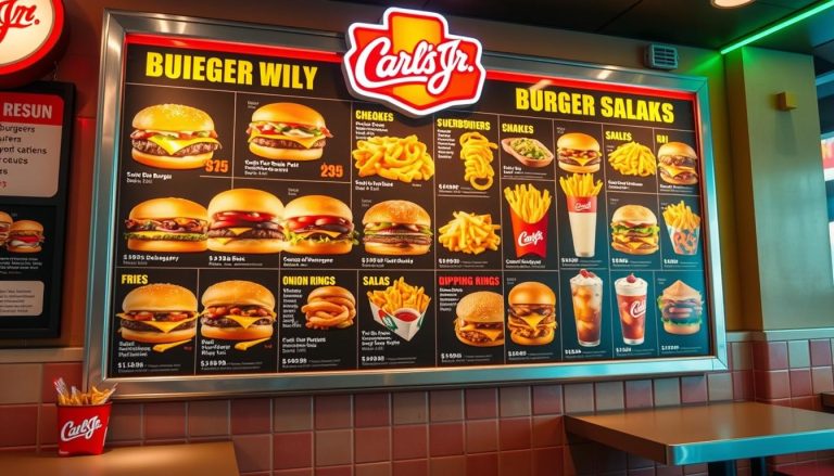 carl's jr. menu with prices