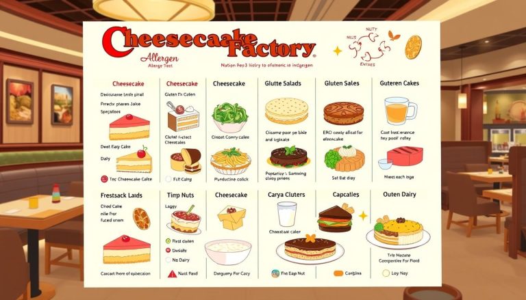 cheesecake factory allergen menu