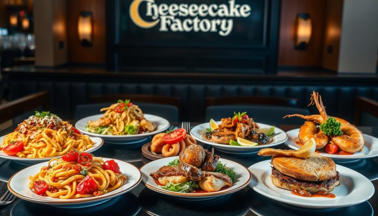 cheesecake factory menu entrees