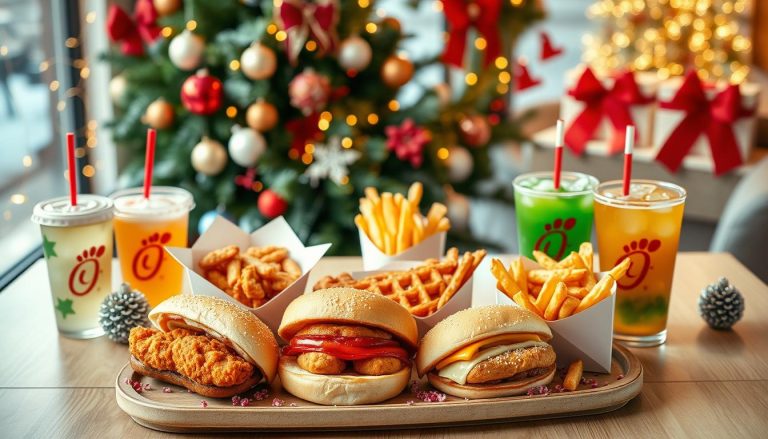 chick fil a christmas menu