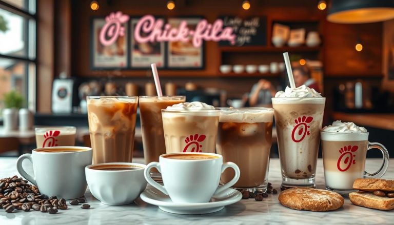 chick fil a coffee menu