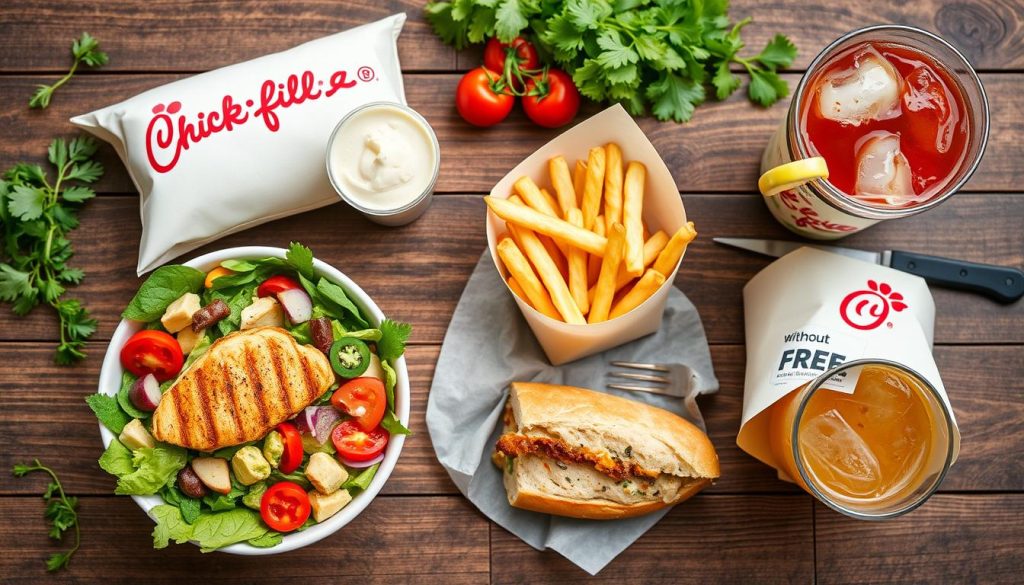 chick fil a dairy free menu nutritional information