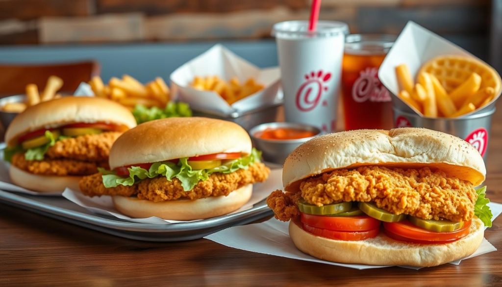 chick fil a dinner entrees