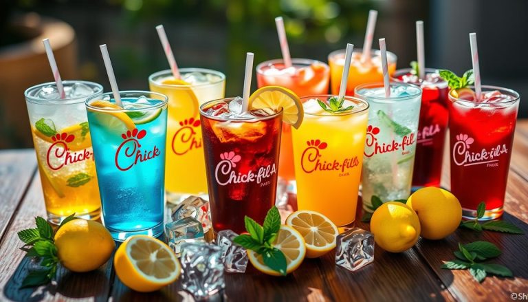 chick fil a drinks menu