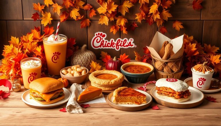 chick fil a fall menu