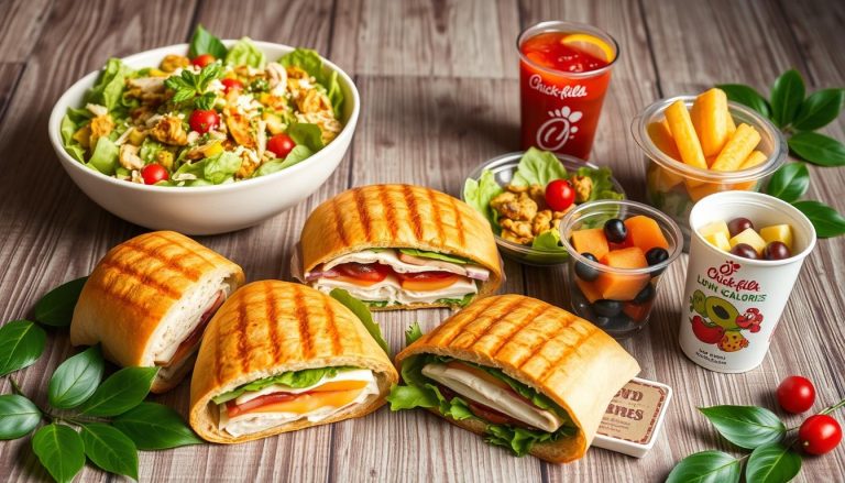 chick fil a healthy menu