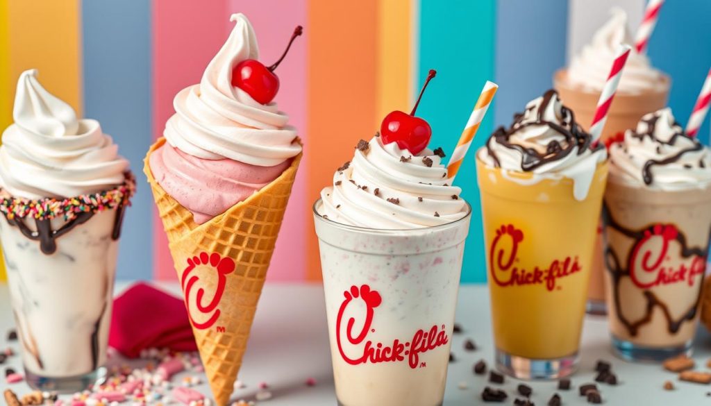 chick-fil-a ice cream options