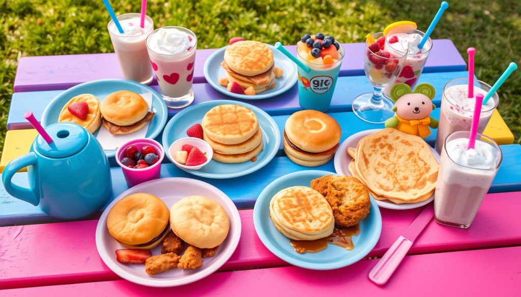 chick fil a kids breakfast menu