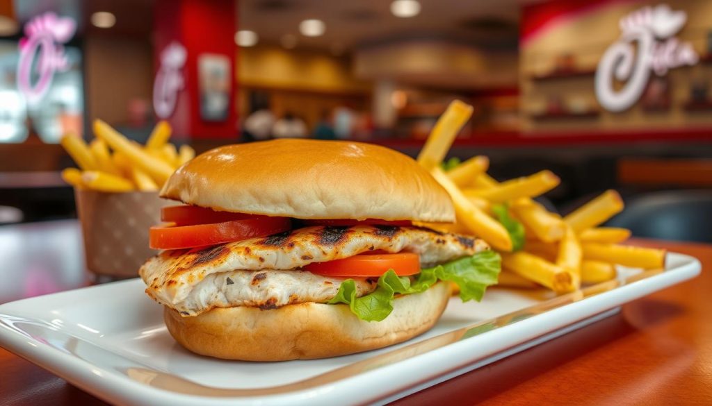 chick fil a menu grilled chicken sandwich