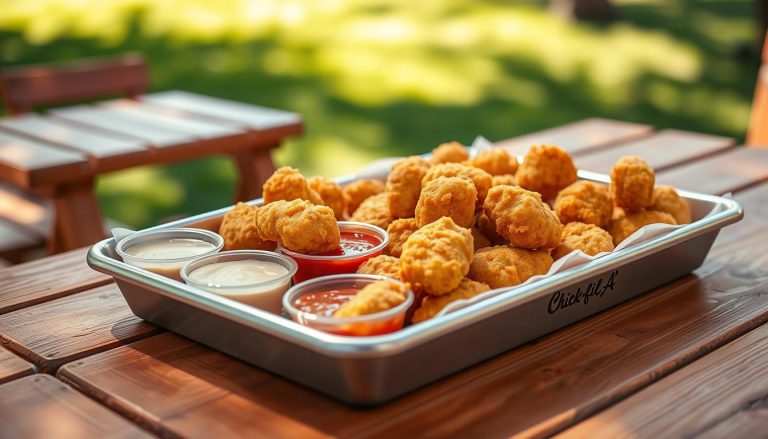 chick fil a menu nugget tray price