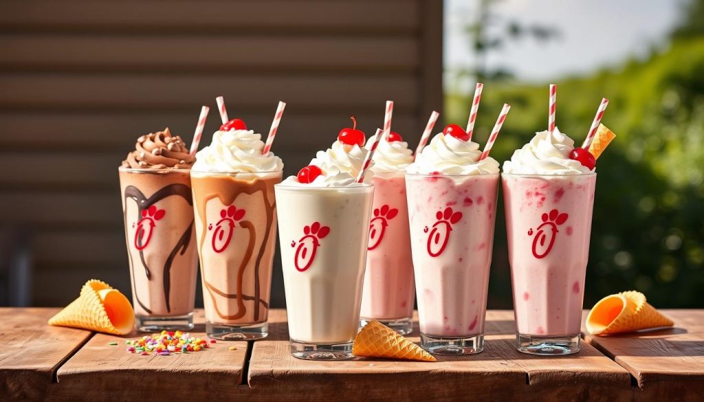 chick-fil-a milkshakes