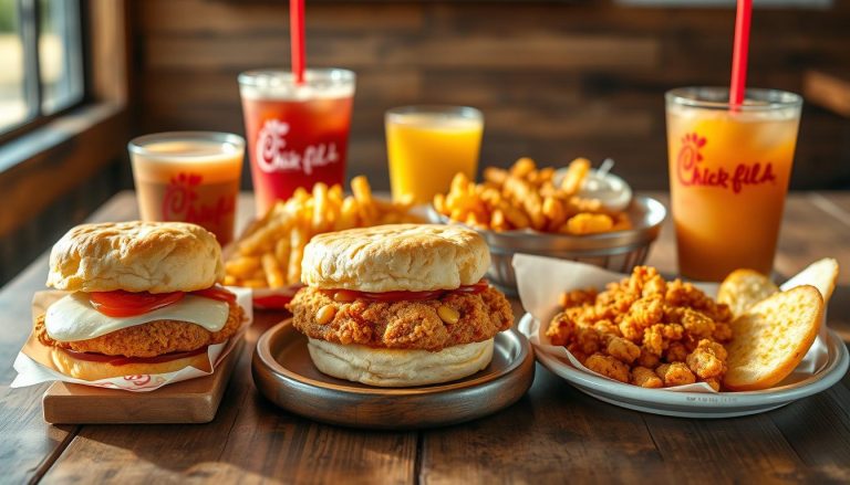 chick fil a morning menu