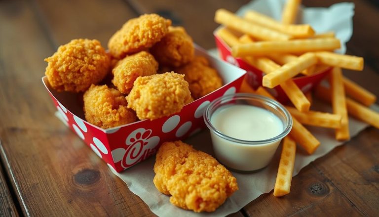 chick fil a nuggets menu