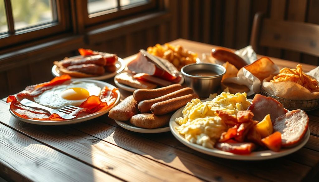 cracker barrel breakfast meat side options