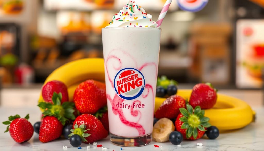 dairy-free burger king shake