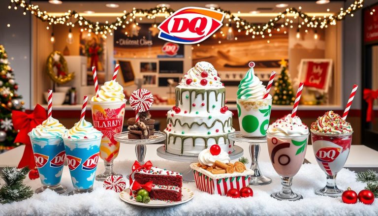 dairy queen christmas menu