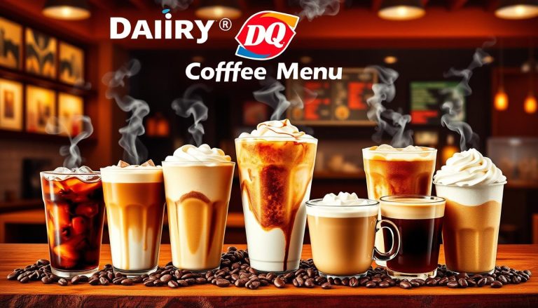 dairy queen coffee menu