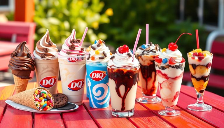 dairy queen desserts menu