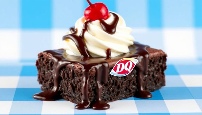 dairy queen menu brownie