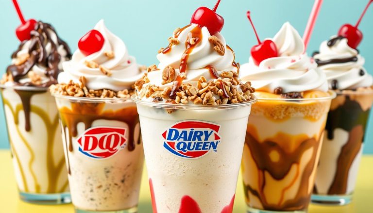 dairy queen sundae menu