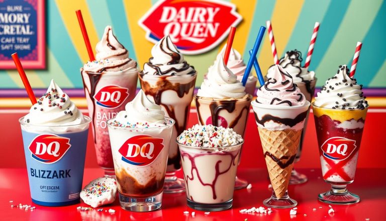 dairy queen treats menu