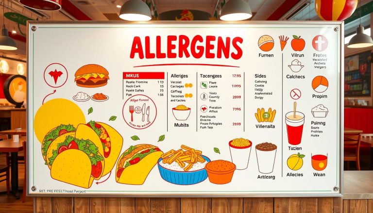 del taco allergen menu