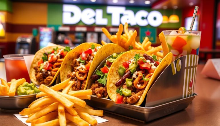 del taco vegan menu