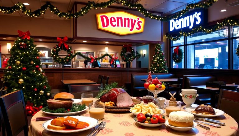 denny's christmas menu