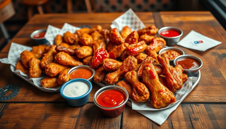 domino's chicken wings menu