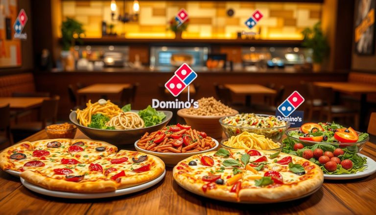 domino's lunch menu