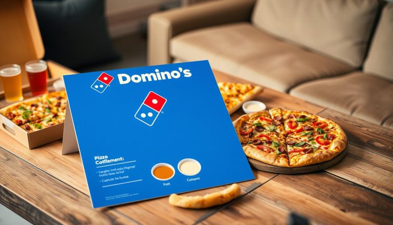 domino's pizza delivery menu