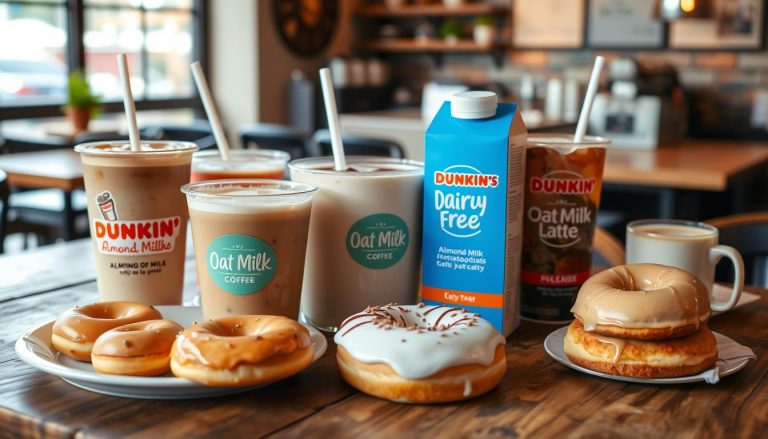 dunkin dairy free menu