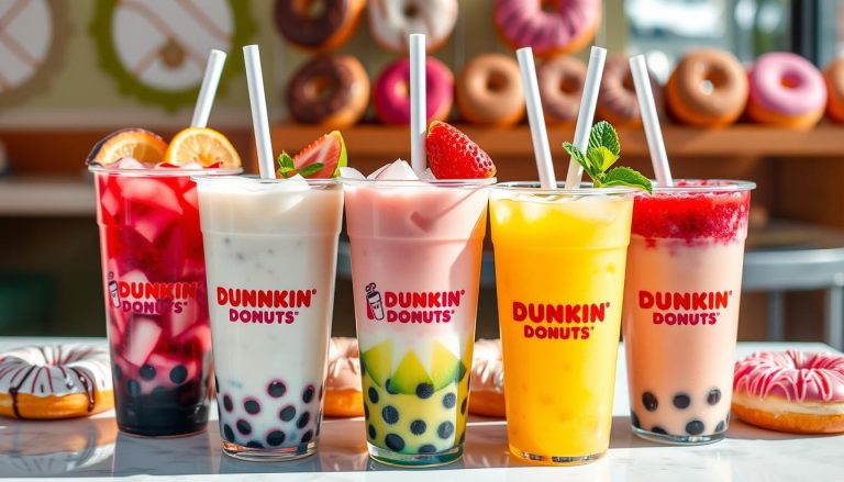 dunkin donuts boba menu