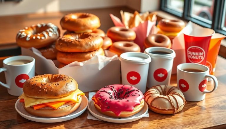 dunkin donuts breakfast menu