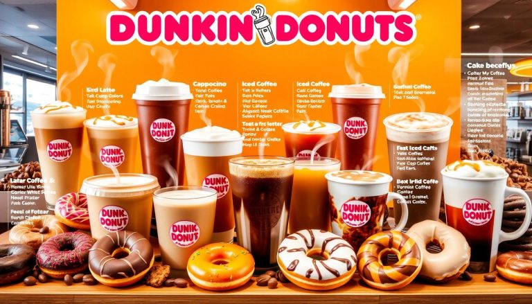 dunkin donuts coffee menu