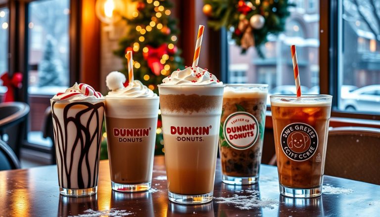 dunkin donuts holiday menu