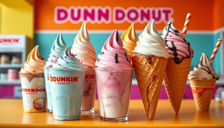 dunkin donuts ice cream menu