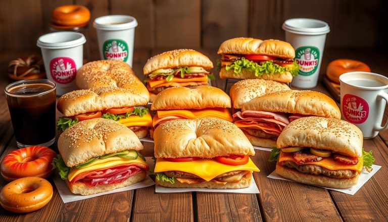 dunkin donuts sandwich menu