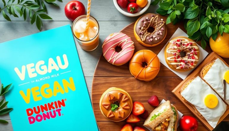 dunkin donuts vegan menu