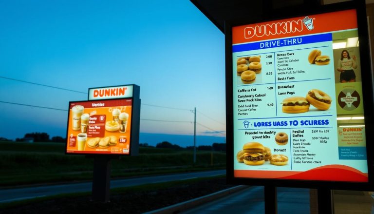 dunkin express menu