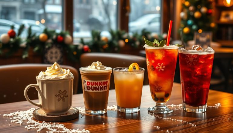 dunkin winter menu