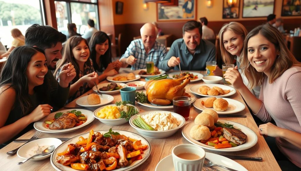 family-friendly menu at bob evans