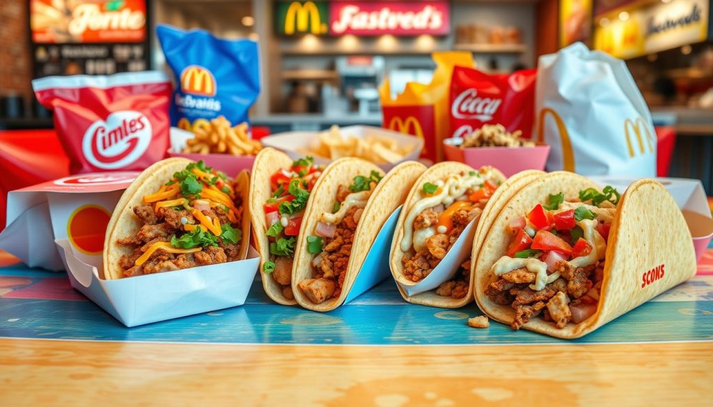 fast food tacos