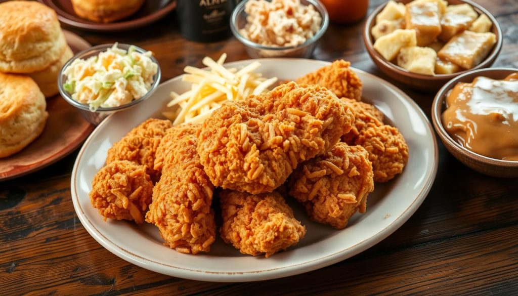 fried chicken dishes