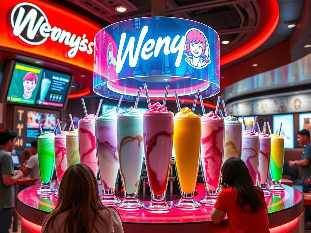 future of Wendy's milkshake menu