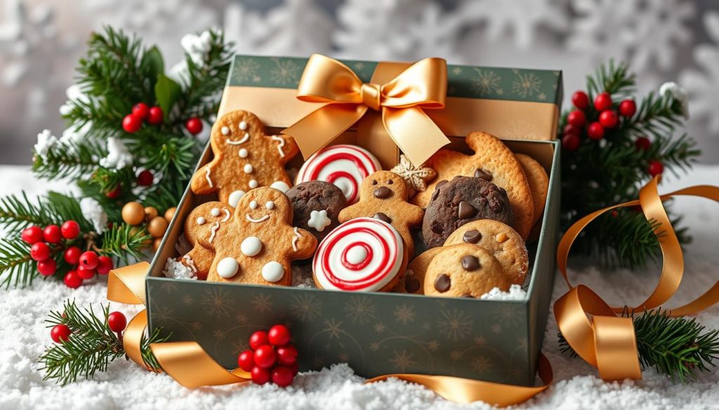 gift box cookies