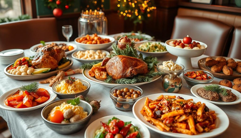 golden corral christmas menu