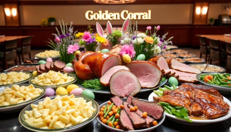 golden corral easter menu